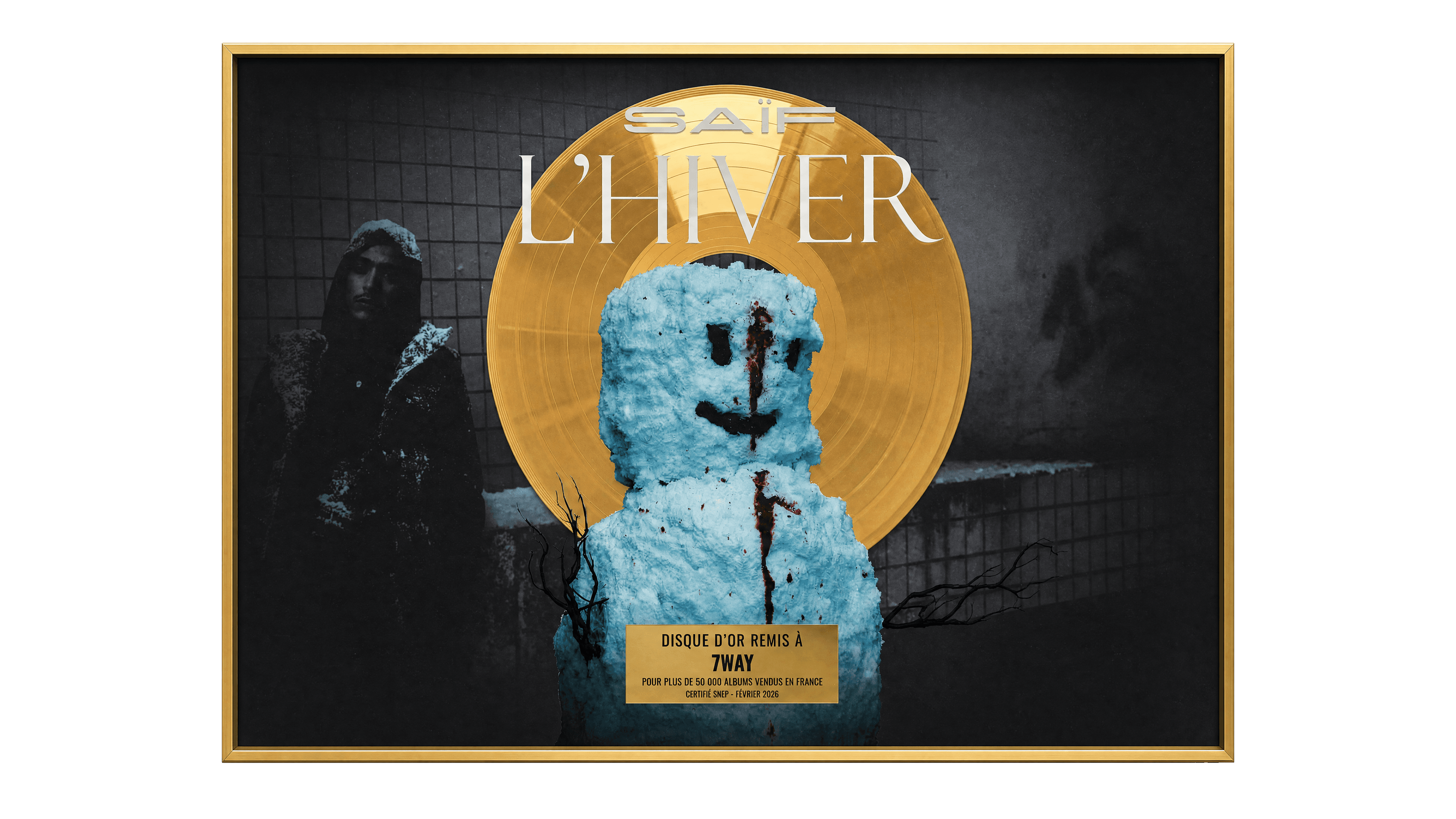 Disque d'Or L'Hiver — Saïf